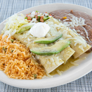 13. Verde Enchiladas