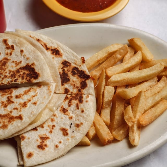Kids Cheese Quesadilla.