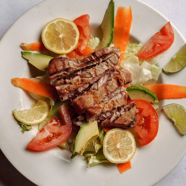 Grilled Tuna Salad.