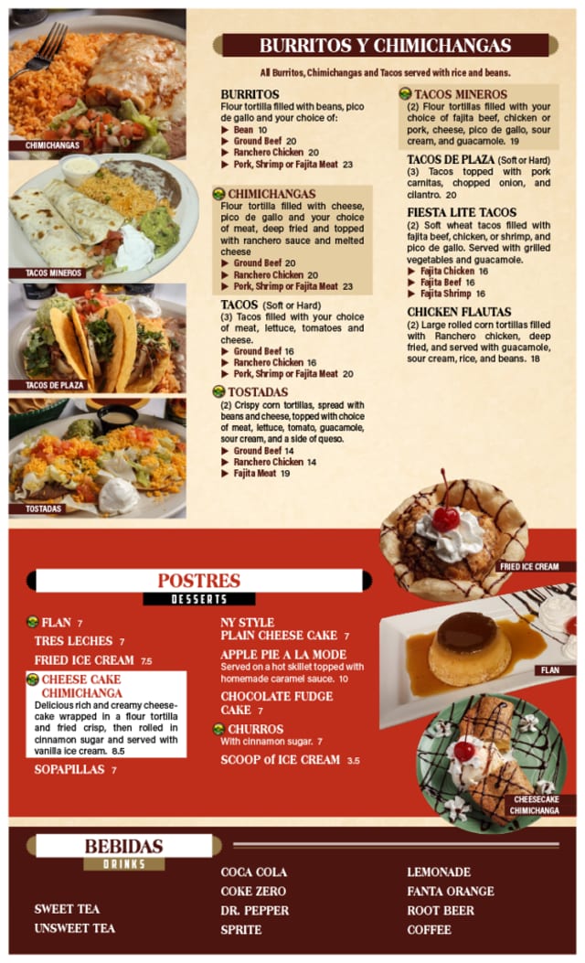 Chimichangas.