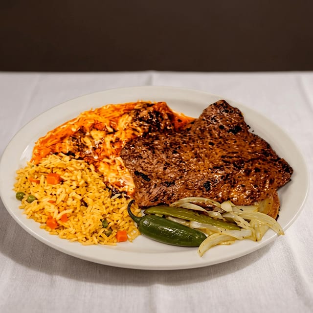 9. Carne Asada & Enchilada.