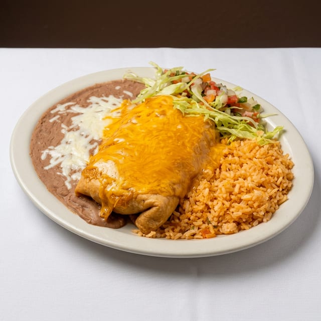 Chimichangas.
