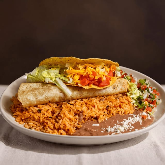 3. Flauta & Crispy Beef Taco.