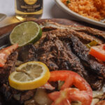 lemon tomatoes grilled chicken and beef